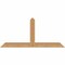 Ekena Millwork Portland Timber Gable Bracket, Western Red Cedar, 48"W x 22"H x 1 1/2"D x 3 1/2"F, 11/12 Pitch GBW048X22X0204POR00SWR - alternate 1